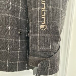 Gray Plaid Men's Blazer
